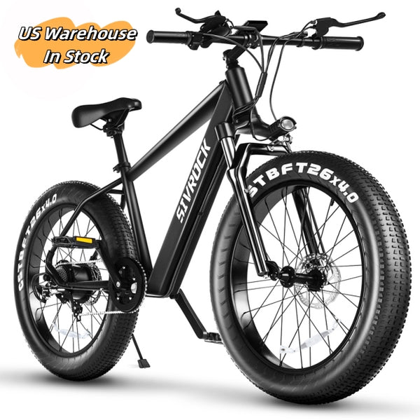 Bicicleta eléctrica profesional para adultos, bicicleta de montaña eléctrica con neumáticos anchos de 26 x 4 pulgadas, motor de 1000 W, batería de 48 V y 15 Ah, ideal para rutas, excursiones y desplazamientos diarios. Certificación UL y GCC.