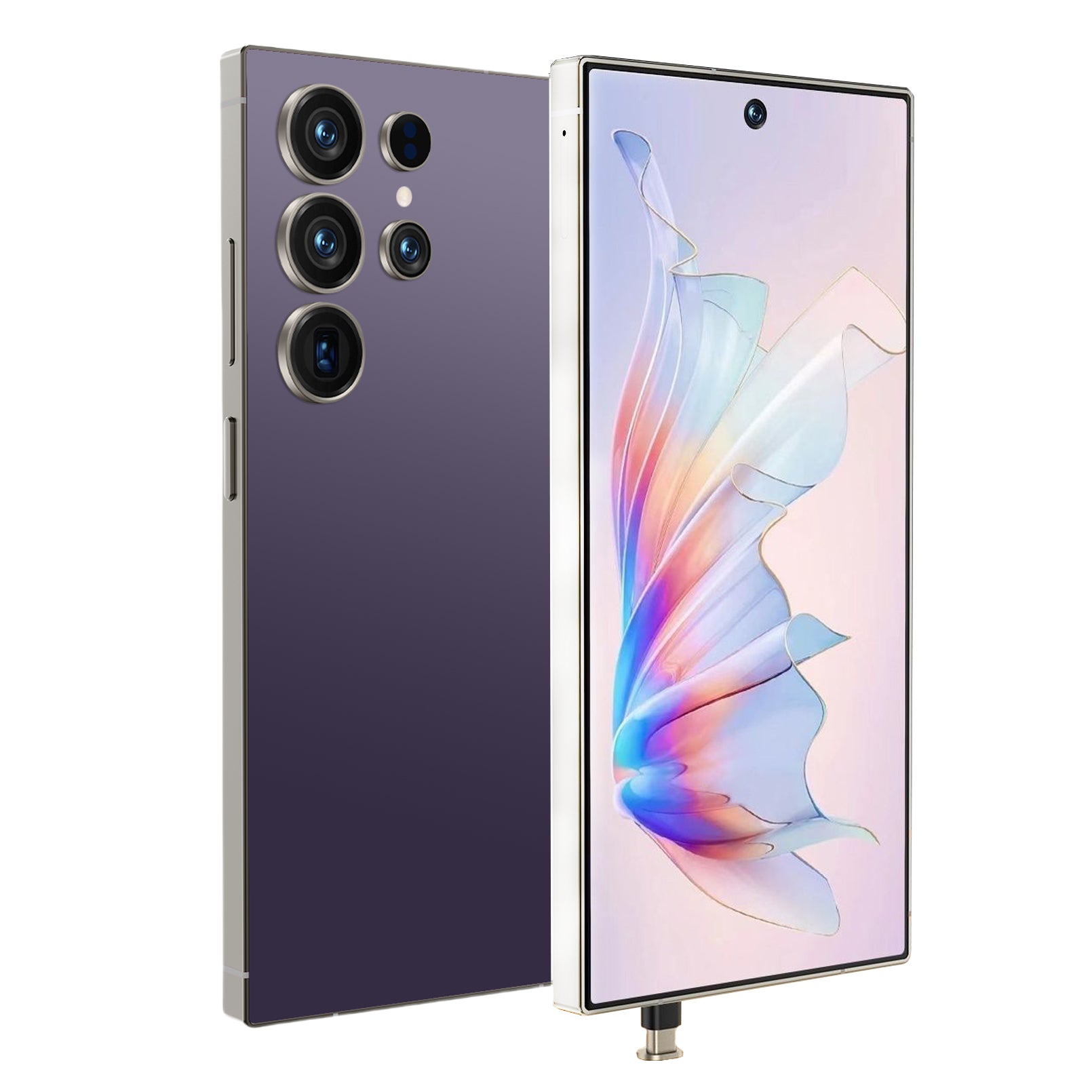 Smartphone C25 desbloqueado, 8 GB de RAM, 256 GB de almacenamiento, Android 14.0, batería de 6800 mAh, pantalla de 6,8 pulgadas, 5G.