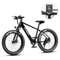 Bicicleta eléctrica profesional para adultos, bicicleta de montaña eléctrica con neumáticos anchos de 26 x 4 pulgadas, motor de 1000 W, batería de 48 V y 15 Ah, ideal para rutas, excursiones y desplazamientos diarios. Certificación UL y GCC.