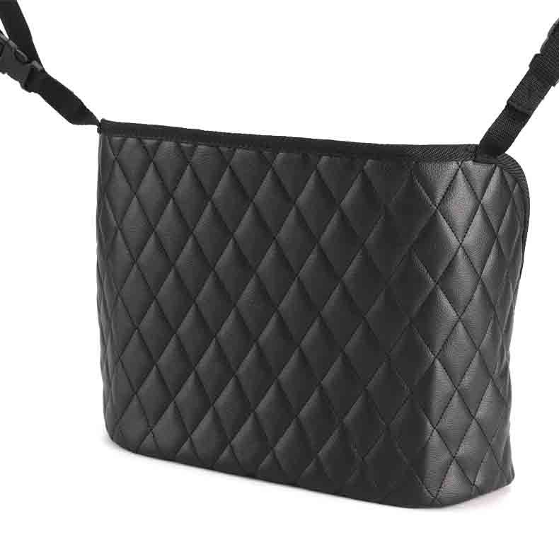 Bolsa de almacenamiento para coche, soporte para bolso, organizador de almacenamiento para asiento de coche, soporte para bolso, organizador de almacenamiento para interior de coche, organizador central para coche.