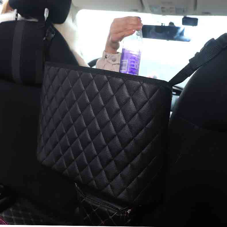 Bolsa de almacenamiento para coche, soporte para bolso, organizador de almacenamiento para asiento de coche, soporte para bolso, organizador de almacenamiento para interior de coche, organizador central para coche.
