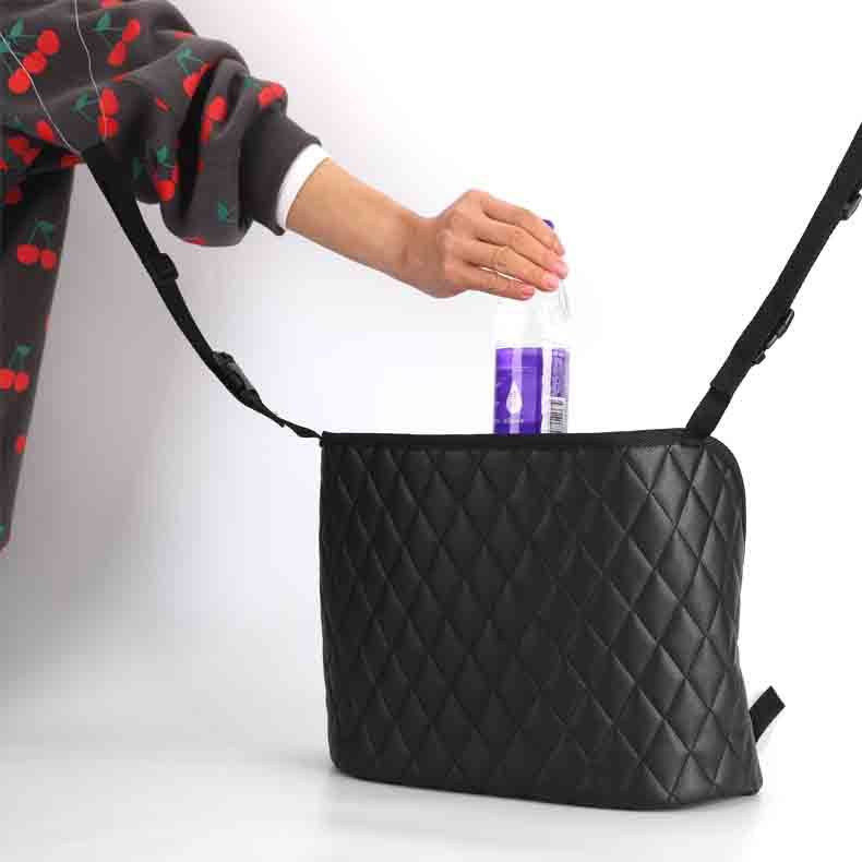 Bolsa de almacenamiento para coche, soporte para bolso, organizador de almacenamiento para asiento de coche, soporte para bolso, organizador de almacenamiento para interior de coche, organizador central para coche.