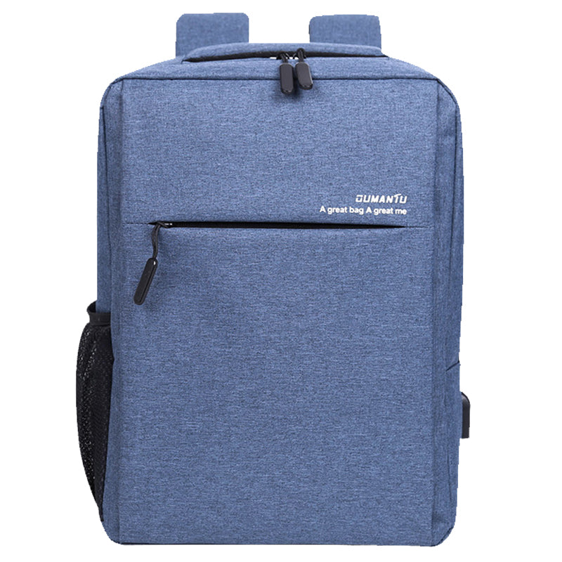 Mochila recargable impermeable y resistente a los golpes para portátil