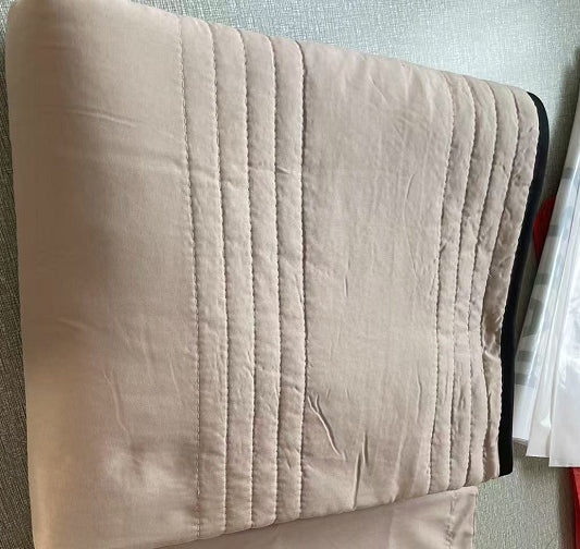 Mantas refrescantes de color liso para verano, edredón liso para verano, edredón compresible para aire acondicionado, manta acolchada