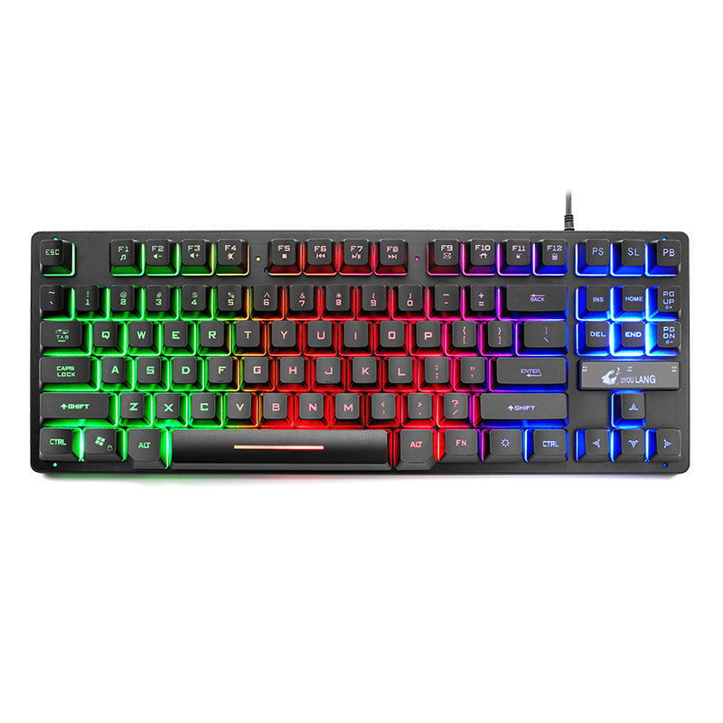 Teclado mecánico para juegos electrónicos y teclado para portátil