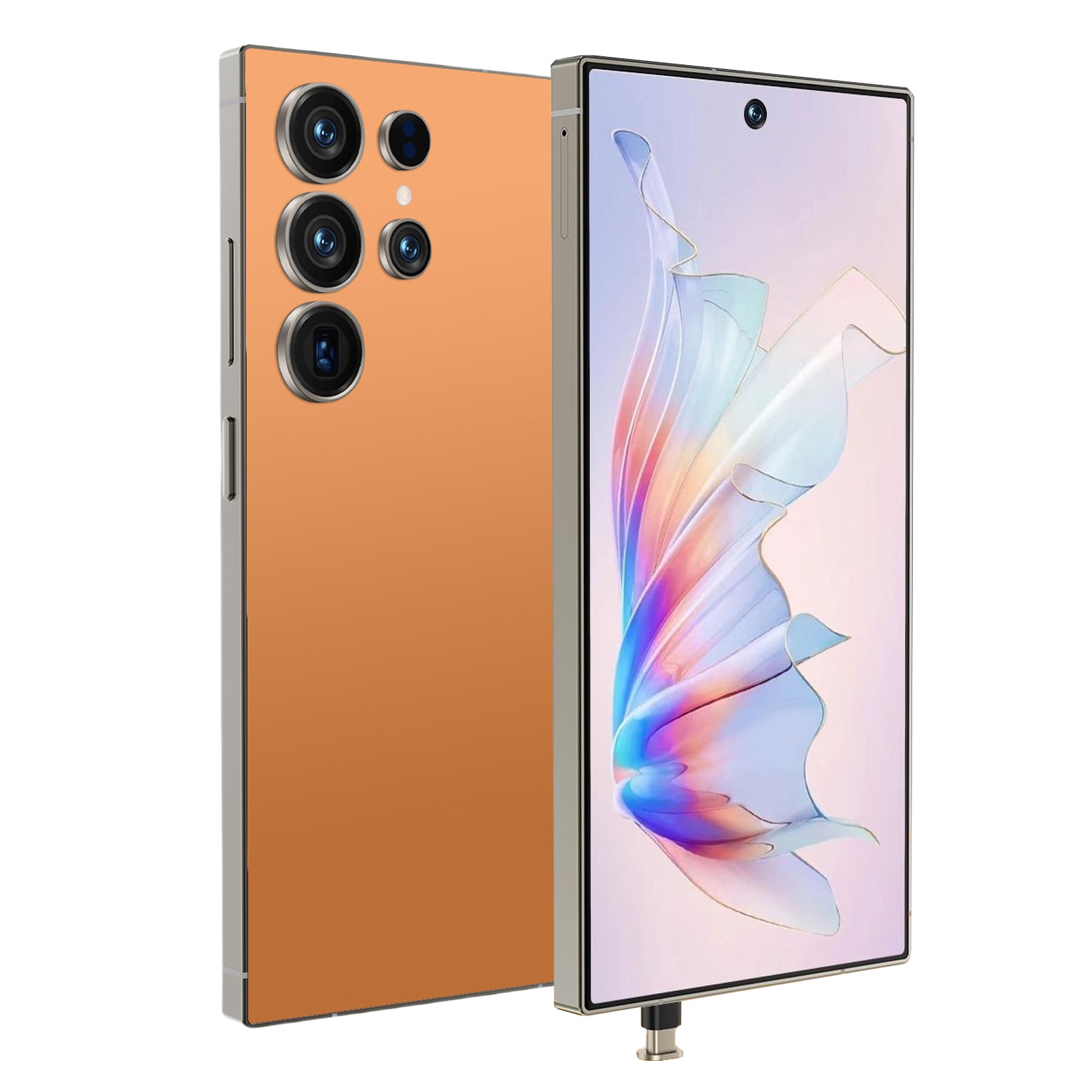Smartphone C25 desbloqueado, 8 GB de RAM, 256 GB de almacenamiento, Android 14.0, batería de 6800 mAh, pantalla de 6,8 pulgadas, 5G.