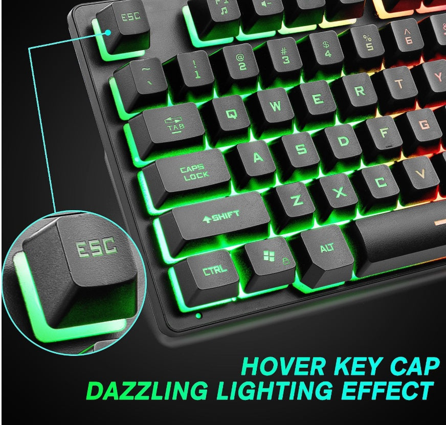 Teclado mecánico para juegos electrónicos y teclado para portátil