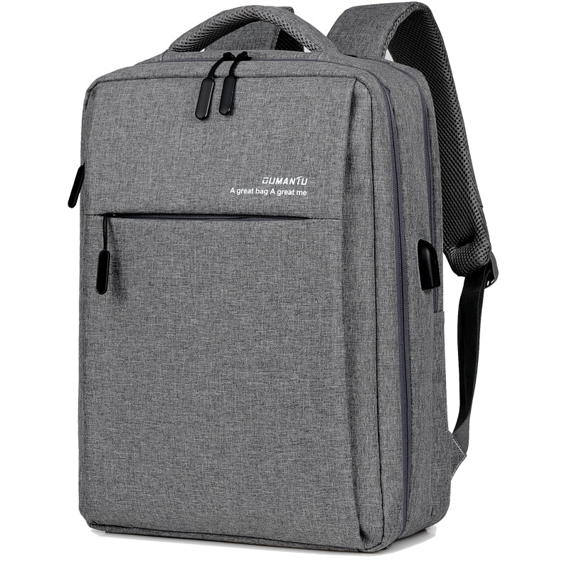 Mochila recargable impermeable y resistente a los golpes para portátil