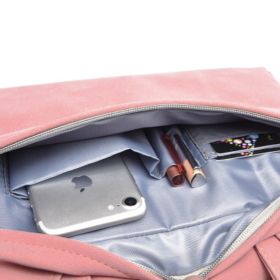 Bolso para portátil de piel sintética para mujer, maletín para MacBook Air de 13,3, 14 y 15,6 pulgadas, bolso de hombro para hombre, bolso para ratón.