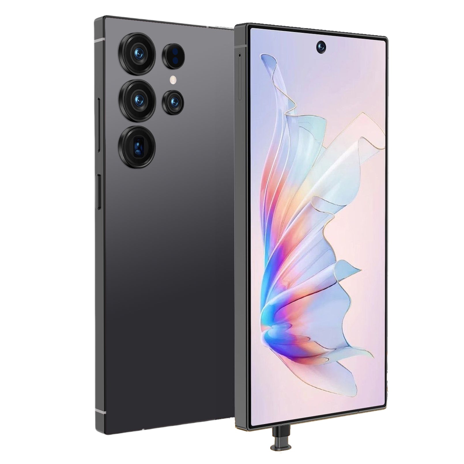 Smartphone C25 desbloqueado, 8 GB de RAM, 256 GB de almacenamiento, Android 14.0, batería de 6800 mAh, pantalla de 6,8 pulgadas, 5G.