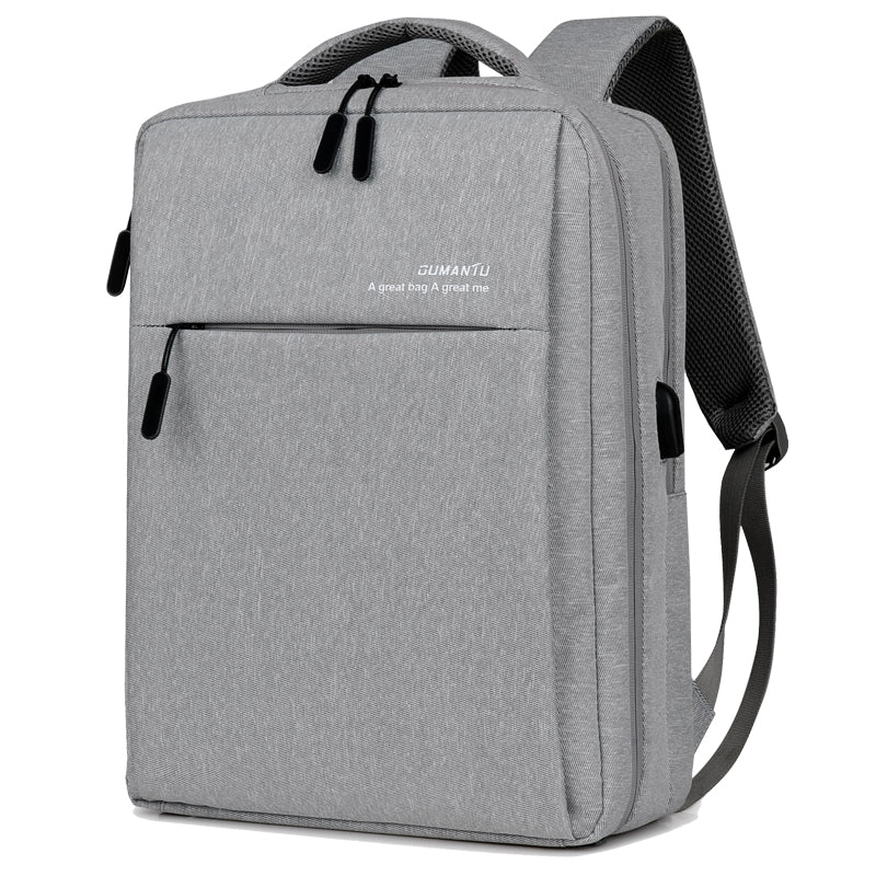 Mochila recargable impermeable y resistente a los golpes para portátil