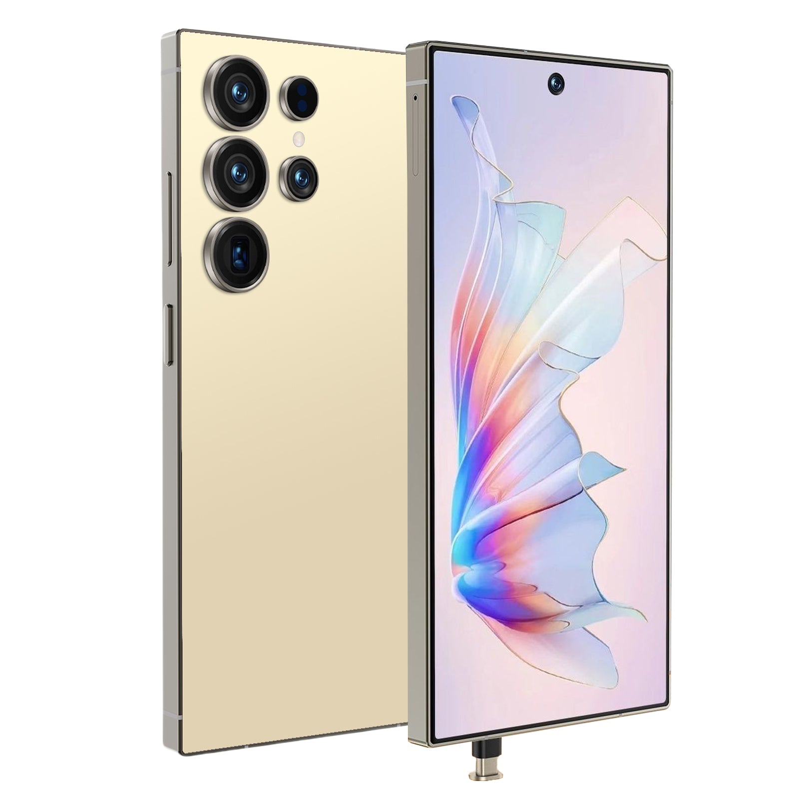 Smartphone C25 desbloqueado, 8 GB de RAM, 256 GB de almacenamiento, Android 14.0, batería de 6800 mAh, pantalla de 6,8 pulgadas, 5G.