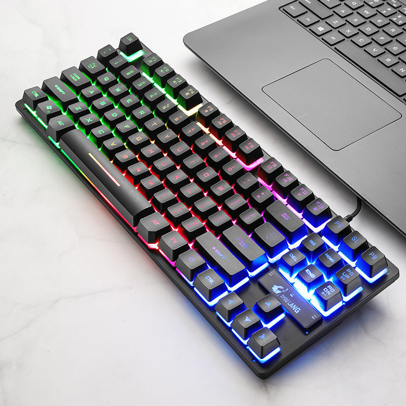 Teclado mecánico para juegos electrónicos y teclado para portátil