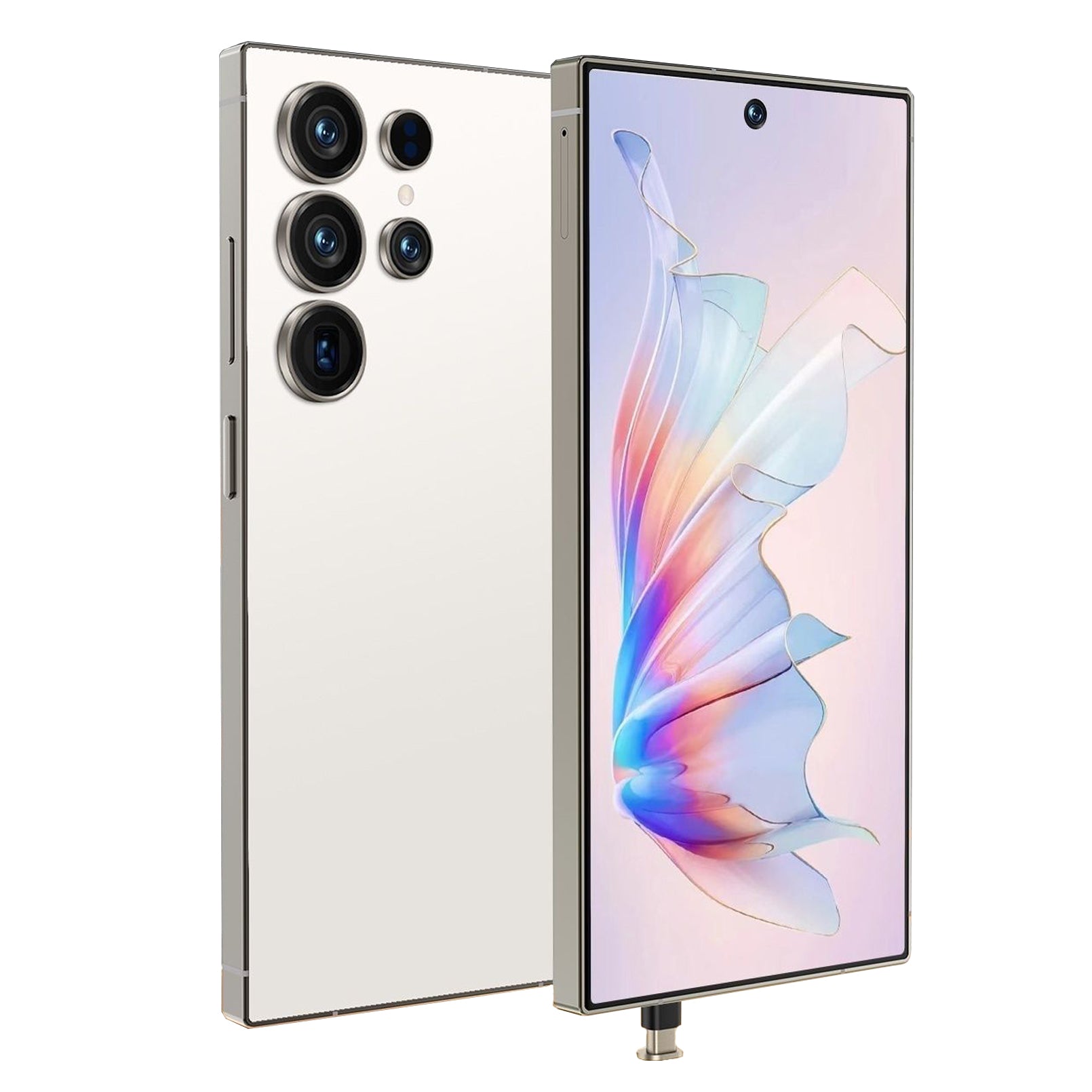 Smartphone C25 desbloqueado, 8 GB de RAM, 256 GB de almacenamiento, Android 14.0, batería de 6800 mAh, pantalla de 6,8 pulgadas, 5G.