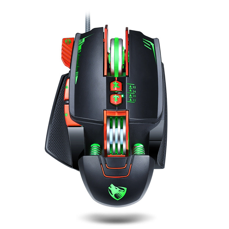Máquina de juegos con ratón Thunder Wolf V9