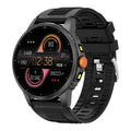 Reloj inteligente V5 con pantalla redonda, linterna dual y Bluetooth.
