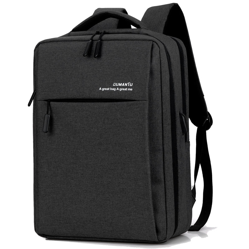 Mochila recargable impermeable y resistente a los golpes para portátil