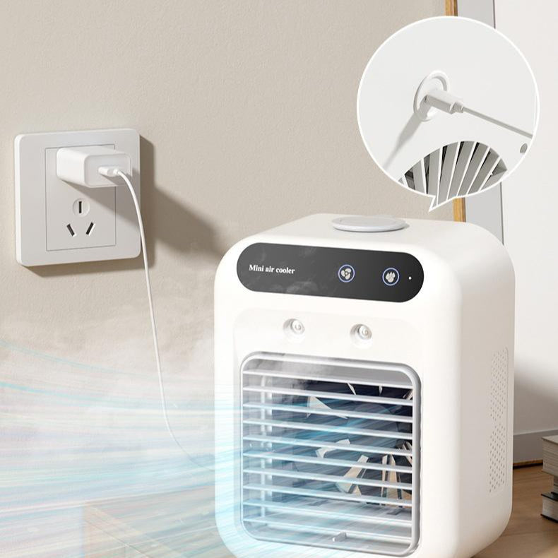 Aire acondicionado Ventilador enfriador de aire Ventilador de refrigeración por agua Aire acondicionado para habitación Oficina Aire acondicionado portátil para automóviles