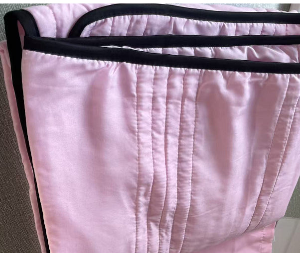 Mantas refrescantes de color liso para verano, edredón liso para verano, edredón compresible para aire acondicionado, manta acolchada