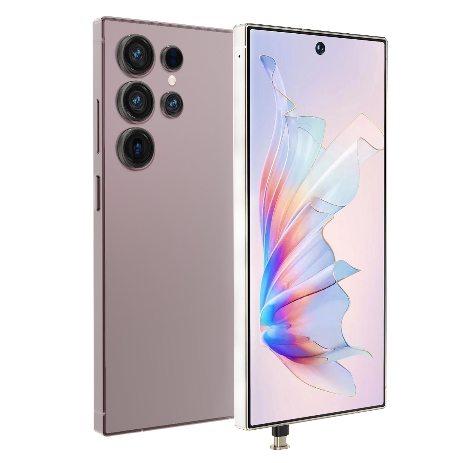 Smartphone C25 desbloqueado, 8 GB de RAM, 256 GB de almacenamiento, Android 14.0, batería de 6800 mAh, pantalla de 6,8 pulgadas, 5G.