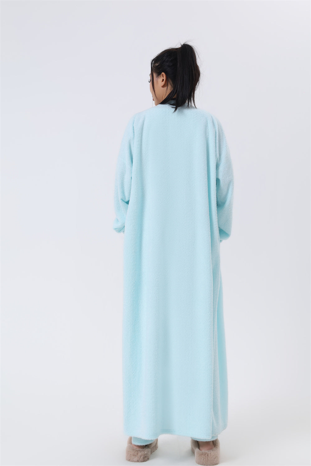 Conjunto de pijama acogedor, conjunto de descanso de 3 piezas, ropa de estar por casa bonita, conjuntos de traje cálidos, conjunto a juego, conjunto de descanso, conjuntos de pantalón de 3 piezas, vestido de invierno para mujer